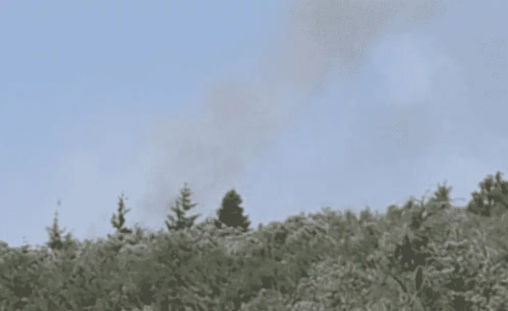 Un départ de feu est signalé à Roiffieux, dans le département de l&rsquo;Ardèche (07)