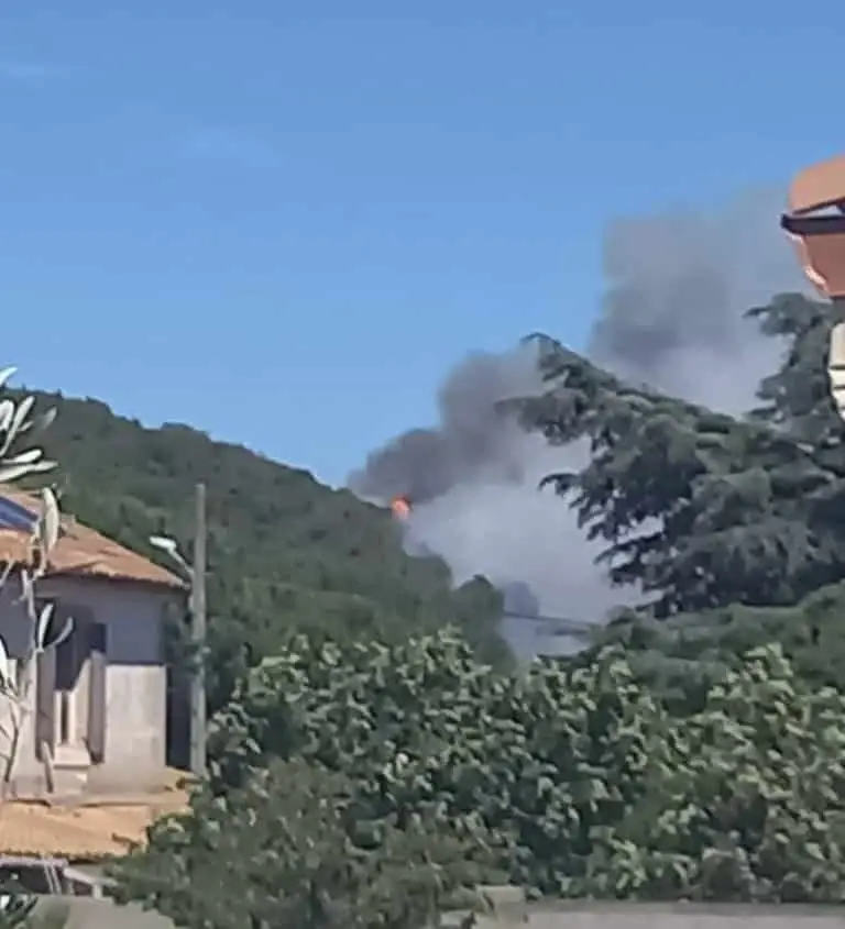 Un départ de feu est signalé à proximité d&rsquo;Ornaisons, dans l&rsquo;Aude (11)