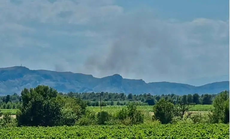 Belesta (66) – Feu important
