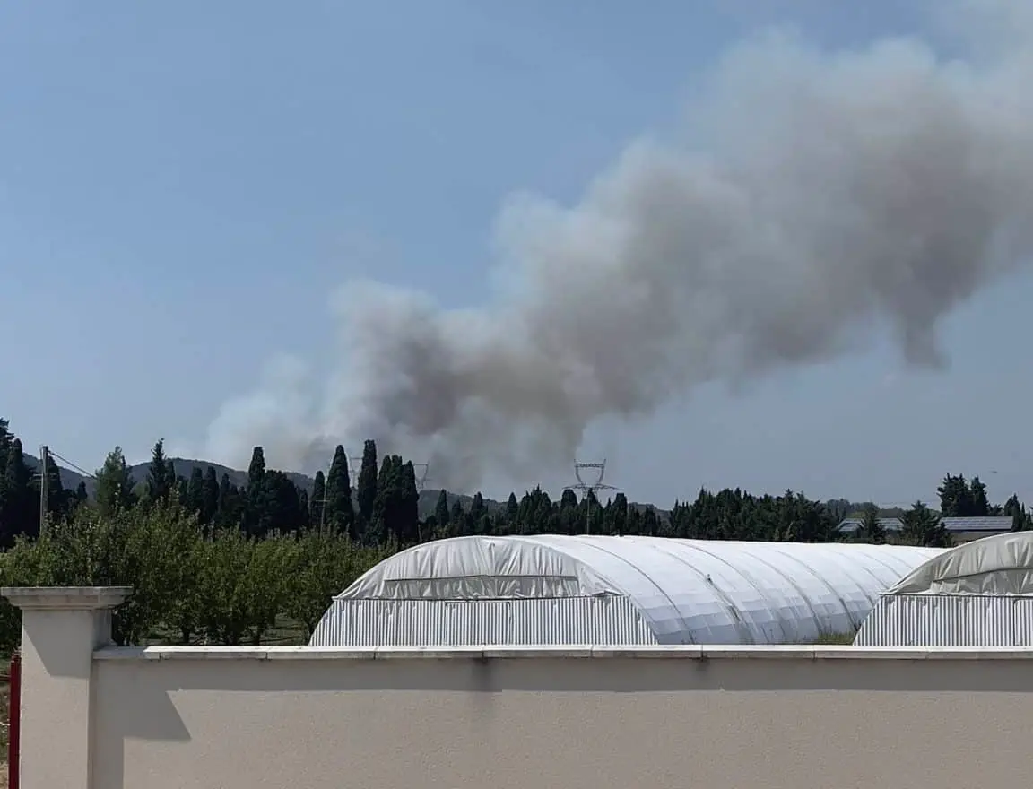 Graveson (13), reprise virulente de l&rsquo;incendie (VIDÉO)