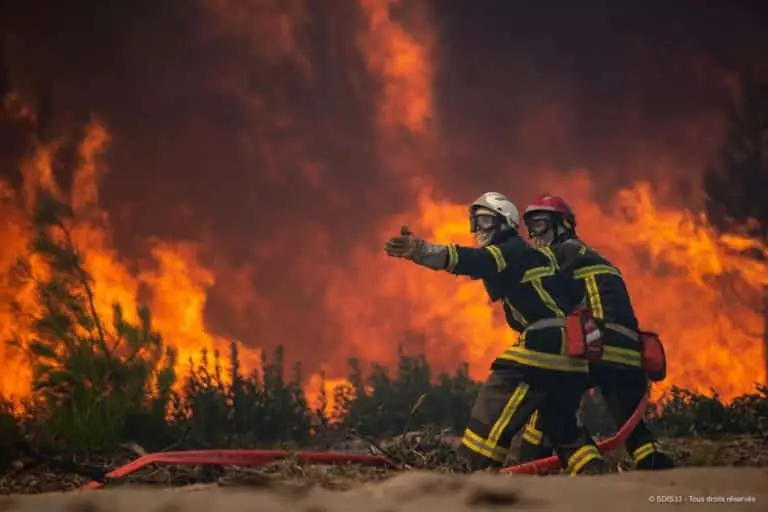 Gironde : 17’000 hectares ravagés, les feux toujours hors de contrôle