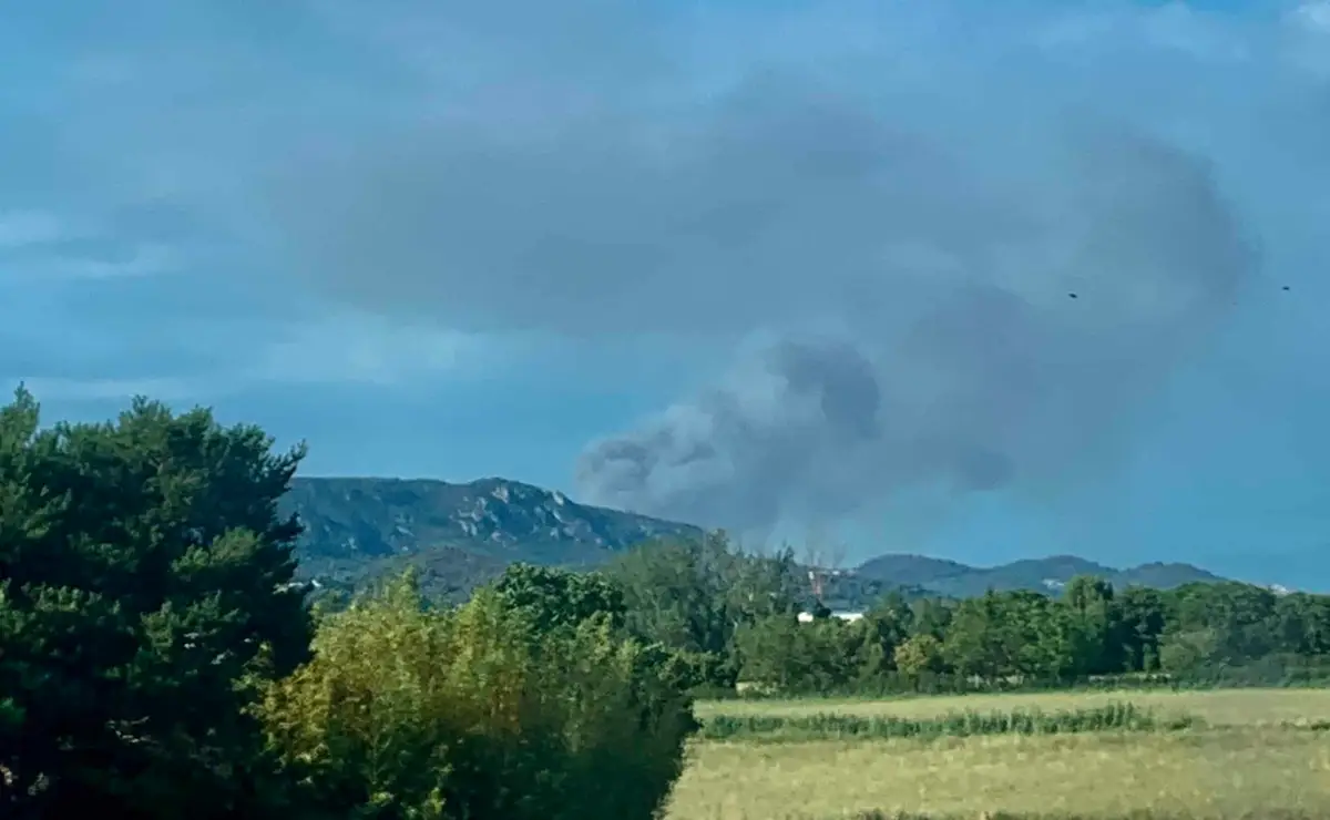 Niozelles (04) – reprise de l&rsquo;incendie