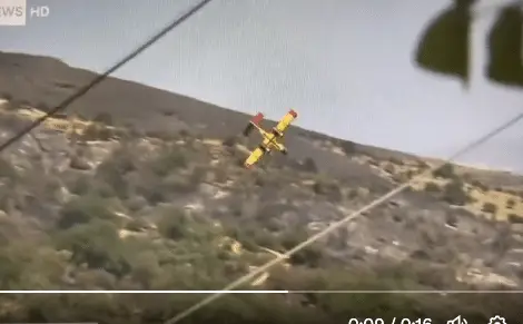 Tragédie en Grèce : un avion bombardier d&rsquo;eau s&rsquo;écrase en combattant les incendies