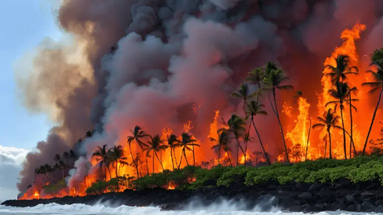 L&rsquo;archipel d&rsquo;Hawaï frappé par de violents incendies