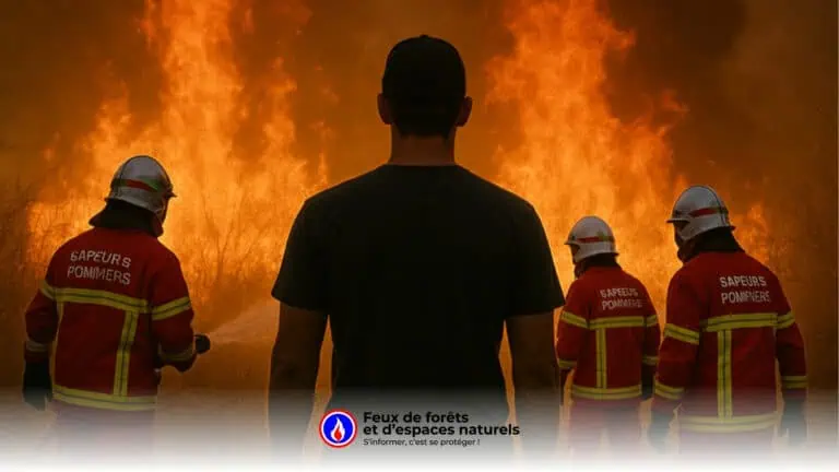 Près de Montpellier, il met le feu… puis reste pour regarder les pompiers