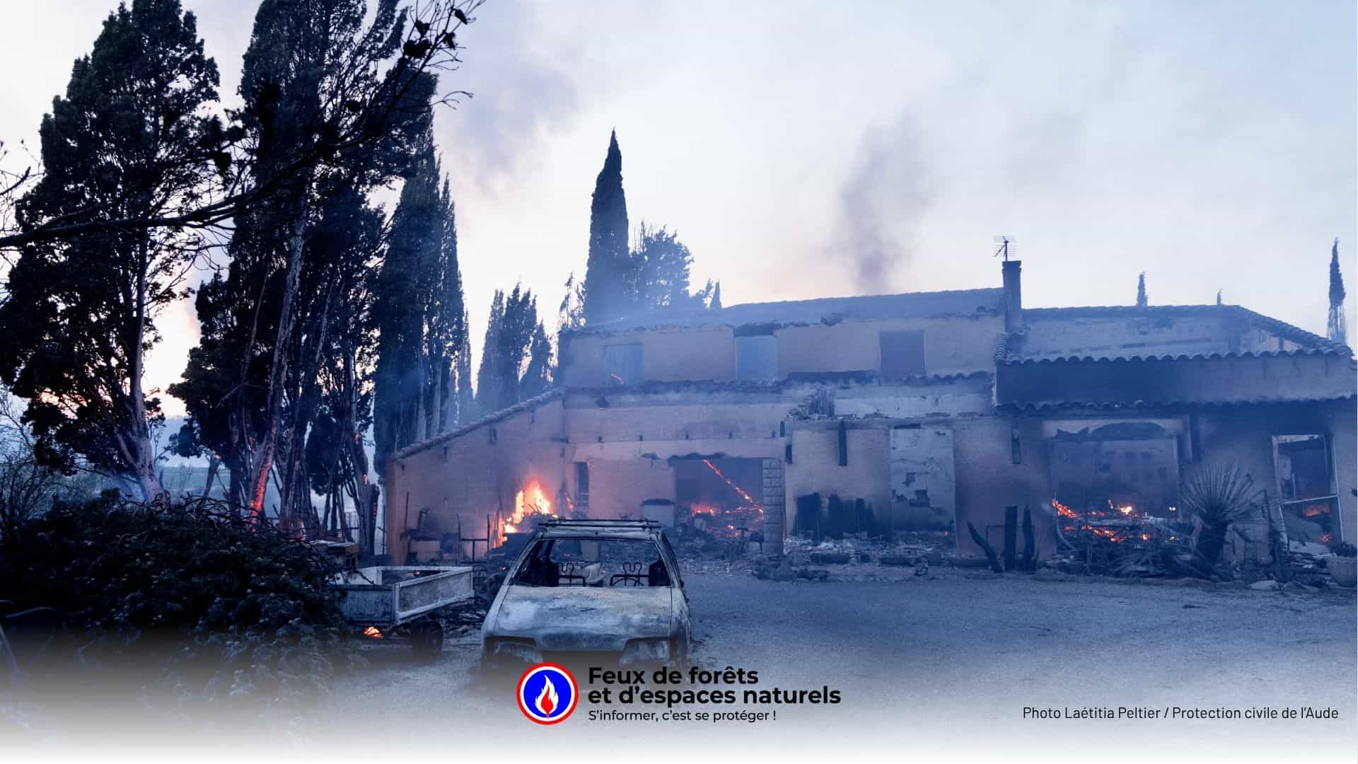 Feu dans l’Aude : 1 mort, 11 100 hectares dévastés… le terrible bilan du plus grand incendie de l’été