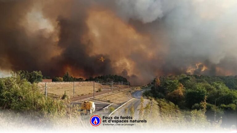 Incendie en Charente : 230 ha parcourus, renforts massifs et LGV fermée