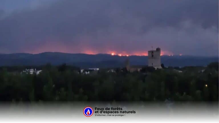 Violent feu dans l’Aude : 5 000 hectares brûlés, un blessé grave, nuit sous tension – le point à 22 heures