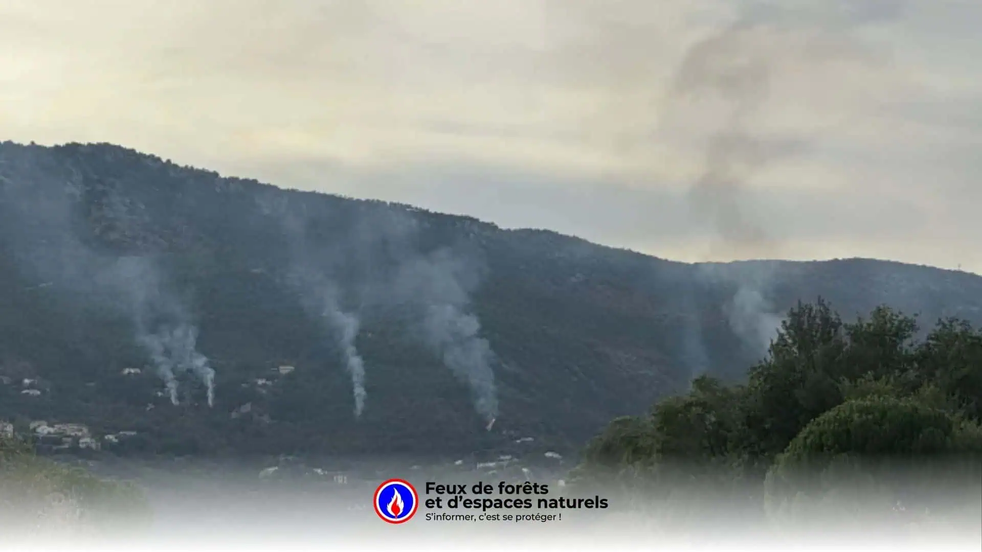 Six départs de feu simultanés dans les Alpes-Maritimes : un pyromane arrêté en pleine action