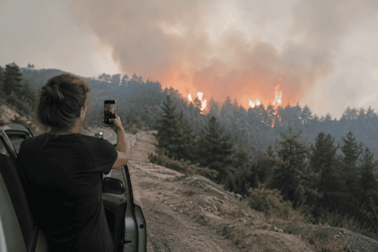 Témoin d&rsquo;un départ de feu de forêt : que faire dans les 5 premières minutes ?