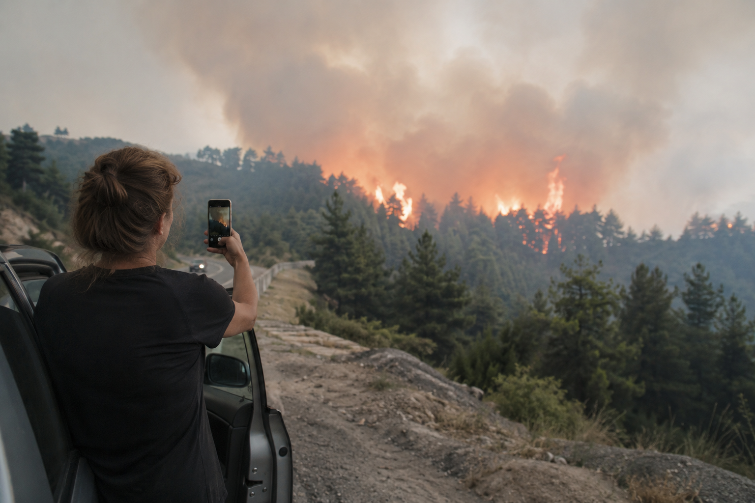 Témoin d'un départ de feu de forêt : que faire dans les 5 premières minutes ?